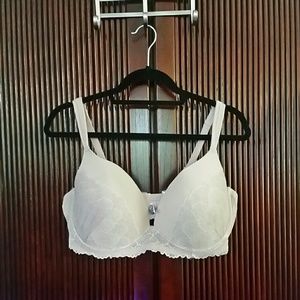 IZOD Bra 42DD Nude Beige Lace